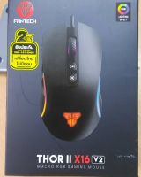 FANTECH OPTICAL MOUSE FANTECH X16 V2 THOR II RGB  DPI 200 –12,800DPI (BLACK)