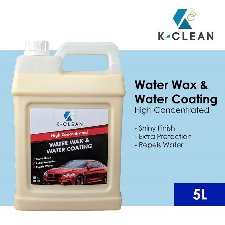 KClean Water Wax (Carnauba Wax) 5L Lazada