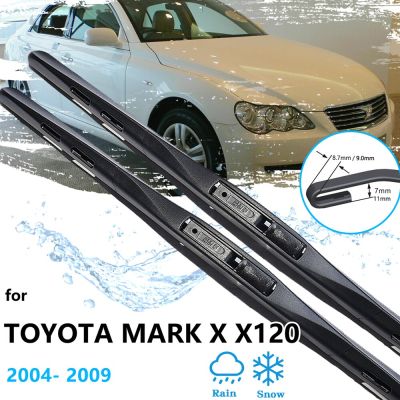 อุปกรณ์เสริมสำหรับเครื่องหมาย Toyota X X120 2004 2005 2006 2007 2008อุปกรณ์เสริม2009กระจกบังลมก้านปัดน้ำฝนที่ตัดของเล่นเด็กบาจาแบบสากลเบ็ด
