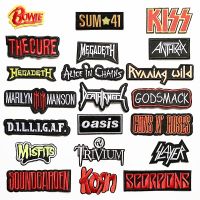 hotx【DT】 BAND ROCK Iron Patches Mend Decorate Apparel Sewing Decoration Applique Badges Heavy Metal