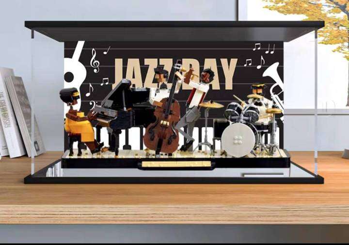 [PREORDER] Display Case Box 21334 Ideas Jazz Quartet Lazada