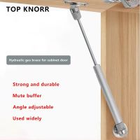 TOP KNORR  6kg 8kg 10kg Gas Spring Cabinet Hinge Copper Core Door Lift Support Hydraulic Kitchen Cupboard Door Hinges Hardware