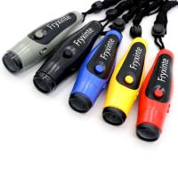 High Decibel Portable Whistle Survival Football Basketball Game Referee Cheerleading Whistle Three Tone Electronic Whistle Survival kits