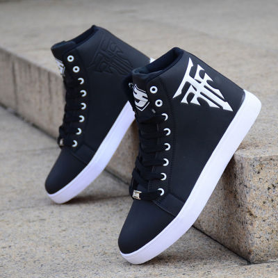 DAFENP Men Casual Shoes Walking Sneakers Brand Comfortable Lace Up High Top Sport Unisex Skateboarding Lightweight Shoes 39-48