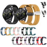 หัวเข็มขัดแม่เหล็ก 22 มม. 20 มม. ซิลิโคนสปอร์ตสตริปสำหรับ Huawei Watch GT2 / GT3 PRO / GT2 / GT2 PRO / Honor Magic Watch 2 / Huawei Watch Buds / Huawei Watch GT3 SE