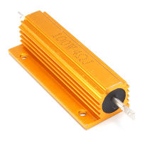 Gold Aluminum Clad Power Resistor Resistance 100W