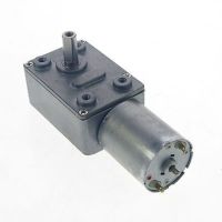 ♘ 12V 10RPM Square Geared Gearhead DC Motor High Torque Output Heavy Duty x 1