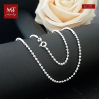 MT สร้อยคอเงินแท้ ลายบอลสไลด์ งานอิตาลี ยาว 16,18, 20 นิ้ว 925 Sterling Silver Chain (sc121) MT Jewelry มณีธารา