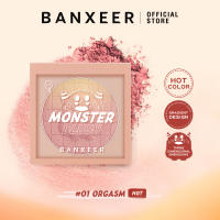 Banxeer Gradient Powder Blush Palette บลัชออนพาเลท เม็ดสีสูงนุ่มและเรียบเนียน