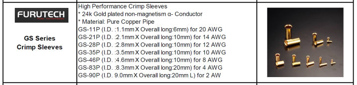ของแท้-furutech-gs-83p-g-4awg-crimp-sleeves-high-performance-crimp-sleeves-audio-grade-made-in-japan-ร้าน-all-cable