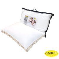 หมอนAmber ซุปเปอร์ไมโครไฟเบอร์ (ExFirm) สำหรับคนนอนสูง Amber Super Microfiber pillow (ExFirm)