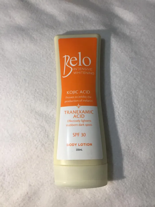 Belo Intensive Whitening Body Lotion 200mL Lazada PH