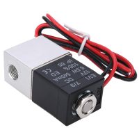 DC 12V Solenoid Valve 1/8 "ปกติปิด 2 Way Quick Release นิวเมติกวาล์วสำหรับน้ำ Air Gas Liquid Solenoid Valve-LUIZU STORE