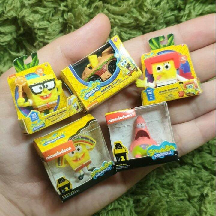 stuffT miniature cute spongebob mini toy brands kris kringle gift
