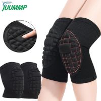 ❍♞ 1Pair Protective Sponge Knee Pads for Volleyball Soft Breathable Knee Support Knee Brace for Women Men Sports Dance Football