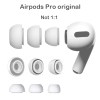 Newest Soft Silicone Earbuds Earphone Tips Earplug Cover for Apple Airpods Pro 3 Pcs L M S Size Headphone Eartips for Airpods 3