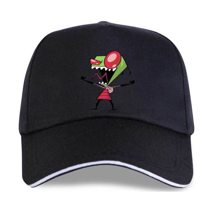 2023-new-fashion-invader-zim-extraterrestrial-zim-artwork-mens-baseball-cap-size-s-3xl-m-xl-2xl-13xl-contact-the-seller-for-personalized-customization-of-the-logo