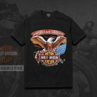 เสื้อฮาเล่ย์ Harley-Davidson Reproduction (S-XL) ป้าย USA ผ้าCotton100 ใสสบาย