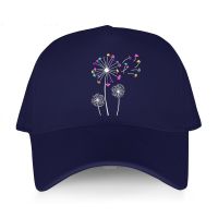 EAHN 【In stock】Mens hat Dandelion Magic Shrooms Cotton hats Unique baseball caps Casual Psychedelic Hallucinogenic Mushrooms women golf cap