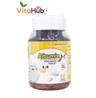 ALBUMIN EGG WHITE TABLET โปรตีนแอลบูมิน จากไข่ขาว 60 เม็ด