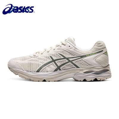 Asics ใหม่ GEL-FLUX 4รองเท้าคู่วิ่งกันกระแทกระบายอากาศได้1011A614-202รองเท้าผ้าใบกันกระแทก