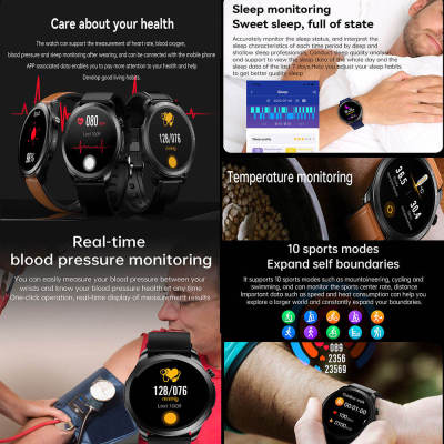 เหมาะสำหรับนาฬิกา Mijia Smart Xiaomi เบาหวานความดันโลหิตแบบไม่รุกรานการทดสอบน้ำตาลกลูโคส ECG เมตรนาฬิกาข้อมืออัจฉริยะการวัด