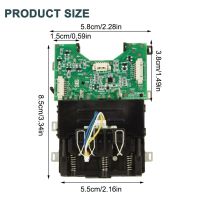 แผงวงจรป้องกันการชาร์จแบตเตอรี่ลิเธียมไอออน DCB609 1ชิ้นสำหรับ De-Walt 20V 60V DCB612แบตเตอรี่ลิเธียม Flexvolt Parts010. วงจรไฟฟ้า