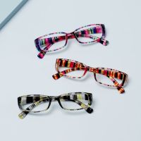 Fashion Retro Print Glasses Frame Women Men Presbyopic Lens Reading Glasses Magnifier Diopter Eyeglasses Eyewear Vision Care