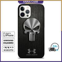 UA Punisher 2 Phone Case for iPhone 14 Pro Max / iPhone 13 Pro Max / iPhone 12 Pro Max / XS Max / Samsung Galaxy Note 10 Plus / S22 Ultra / S21 Plus Anti-fall Protective Case Cover