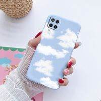 สำหรับ Samsung Galaxy A12เคสมือถือ6.5 "M12นุ่ม1 12 2ซิลิโคนสำหรับ Fundas ฝาครอบ Samsung ดอกไม้ F12ด้านหลัง