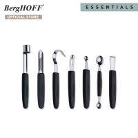 BergHOFF ชุดอุปกรณ์เครื่องใช้ในครัวสแตนเลสสตีล รุ่น Essential  ทนทาน 8 ชิ้น สีเงิน  1108478