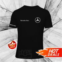 เสื้อยืดแขนสั้นคอกลมS-5XL คอตต้อนคอกลมใหม่ เสื้อยืดแขนสั้น พิมพ์ลาย Mercedes Benz AMG SS พร้อมส่งS-5XLCotton 100%  [S-5X