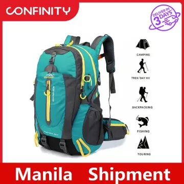 Mountaintop 40L Hiking Backpack for Women Outdoor Backpack with Rain Cover for Camping,Cycling and Traveling