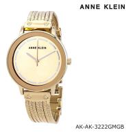 Anne Klein AK/3222GMGB นาฬิกาข้อมือผู้หญิง สายstainless สีทอง