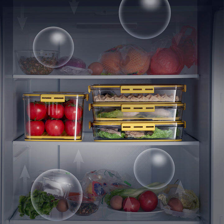 refrigerator-storage-box-kitchen-storage-container-food-grade-pet-plastic-transparent-thickened-timekeeping-frozen-organizer-box