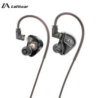 Lafitear หูฟัง LM2 1DD หูฟังแบบไดนามิกเบส HiFi,หูฟัง IEM ตัดเสียงรบกวนหูฟังเล่นเกมกีฬาวิ่งหูฟังมีสาย2PIN ถอดออกได้จอภาพ DJ สำหรับ Xiaomi Huawei มือถือแอนดรอยด์ IOS MP3เครื่องเล่นแท็บเล็ต MP4คอมพิวเตอร์แล็ปท็อป