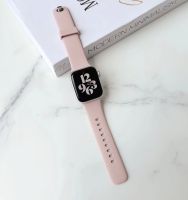 ❈卍 Newest Silicone Band For Apple Watch 38mm 42mm 40mm 44mm Nail Buckle Strap for iWatch 41mm 45mm SE7 6 5 4 3 2 1 Wristband Correa