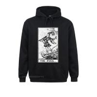 The Fool Tarot Card Major Arcana Fortune Telling Occult Mens Sweater Unique Hoodie Cotton Unique Japanese Streetwear Size XS-4XL