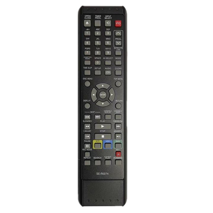 dvd-remote-control-smart-remote-control-se-r0274-for-toshiba-nb340ud-d-vr17kb-rd-xv47-dvd-video-cassette-recorder