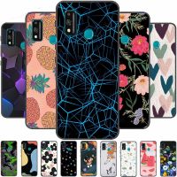 For Huawei Honor 9X Lite Case Soft Silicone Back Cover Phone Cases For Huawei Honor9X 9 X Lite 9XLite Oil Painting Drawing Painting Supplies