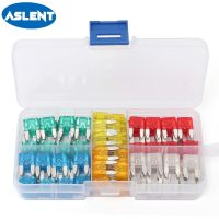 【YF】 120Pcs/lot Car Fuse Small Size Mini Standard Blade Assortment Set Auto Truck 5A 10A 15A 20A 25A 30A AMP Plastic Box