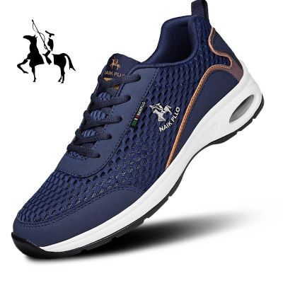 Mens Casual Shoes Sneaker Solid Colors Large Size Outdoor Breathable Mesh Fashion Sports Black Running Tennis Shoes