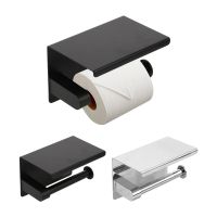 Phone Storage Shelf Bathroom Accessories Wall Mounted Toilet Paper Holder Toilet Roll Holder Stainless Steel Toilet Roll Holders