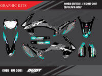 สติ๊กเกอร์วิบาก Honda CRF 250 L ทั้งคัน Graphic kit สติ๊กเกอร์เคลือบเงา สุดคุ้ม