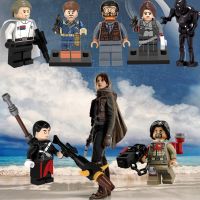 DarthVader Rogue One A StarWars S TORY Jyn Erso K2SO ของขวัญวันเกิดการศึกษาของเล่นสำหรับเด็ก DIY อาคารบล็อก Minifigures อิฐภาพยนตร์