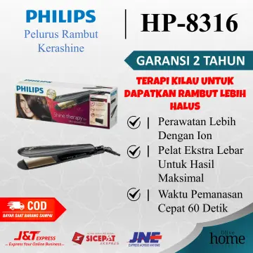 Catok philips hotsell kerashine straightener