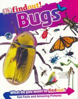 DK findout bugs DK publishing house found a series of insect English encyclopedia popular science knowledge fluent explanation full-color illustrations teenagers extracurricular reading English original imported childrens books