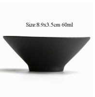 TANGPIN black crockery japanese ceramic tea cup for puer teacups porcelain chinese kung fu cup drinkware