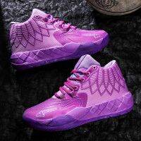 Basketball shoes Male sneaker Outdoor Wear-resistant High-elastic Tennis Air training shoes sports Kids shoes