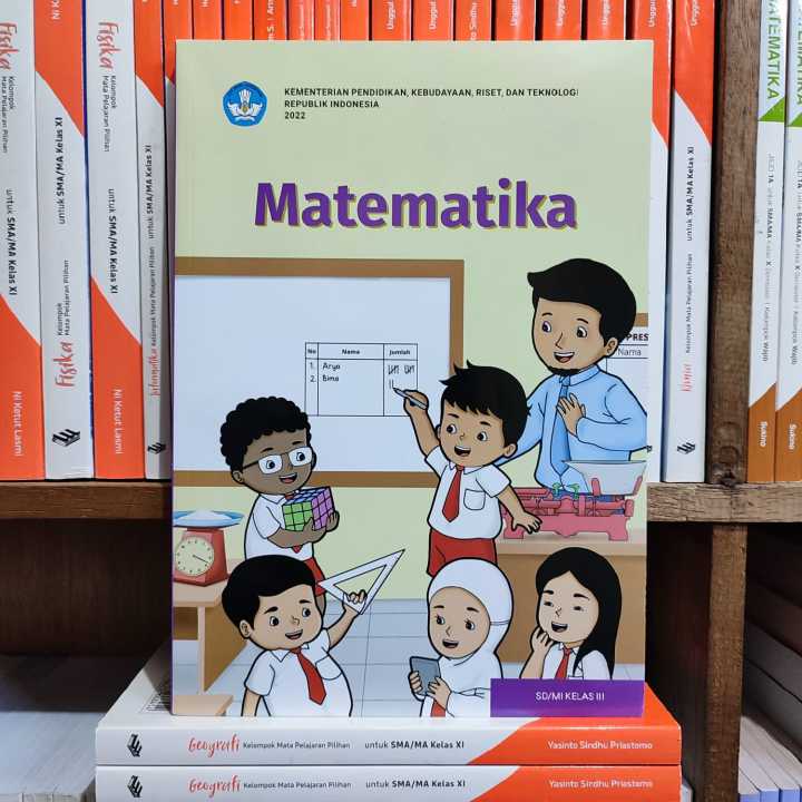 Buku Matematika Kelas 3 Sd Kurikulum Merdeka Diknas Lazada Indonesia